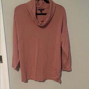 Banana Republic Dusty Rose Cowl Neck Sweater